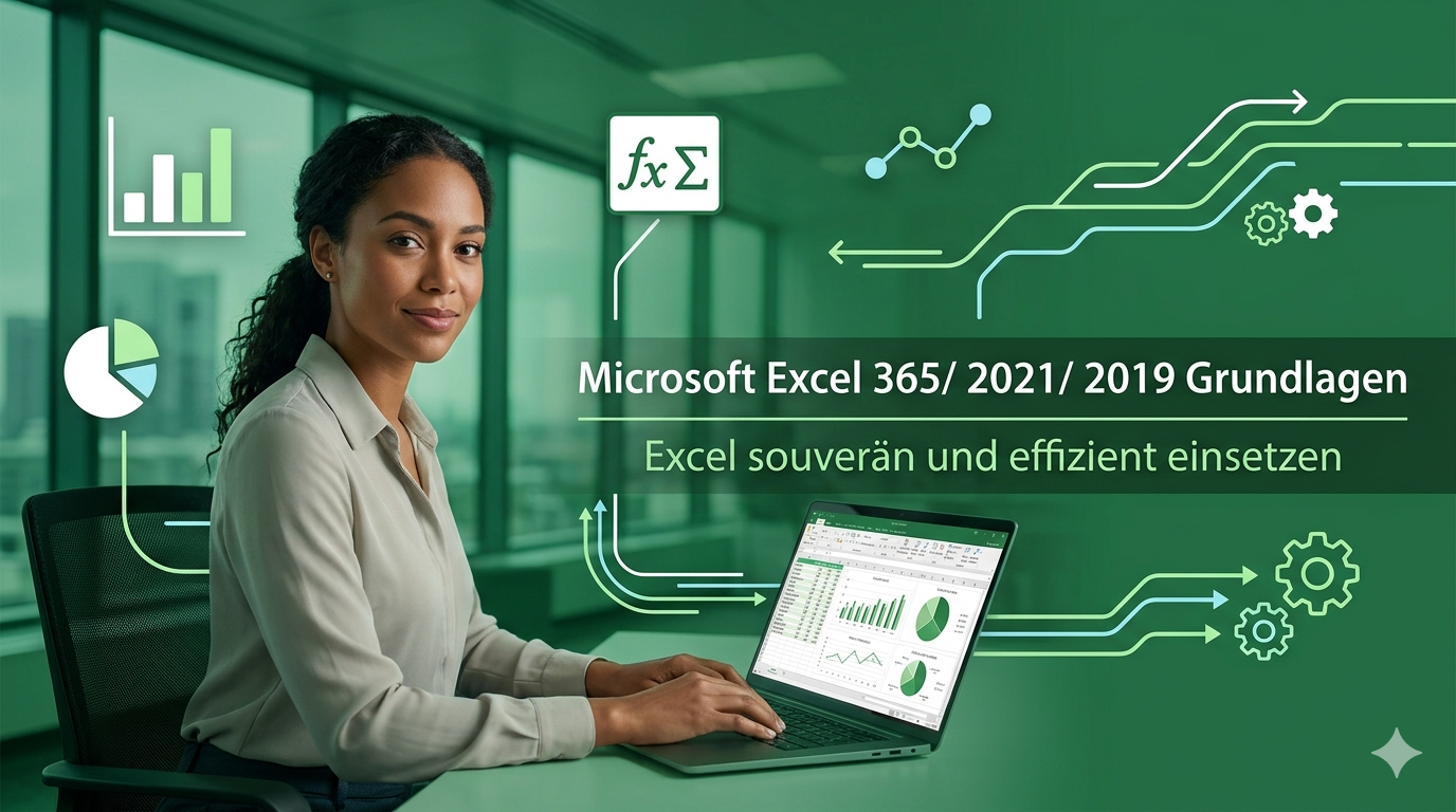 Microsoft Excel 365/ 2021/ 2019 Grundlagen (2-Tages-Seminar)