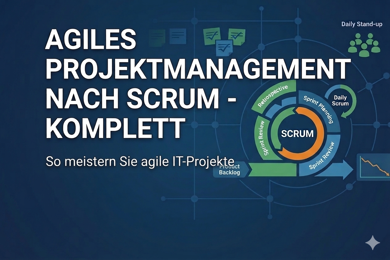 Agiles Projektmanagement nach SCRUM - Komplett (3-Tages-Seminar)